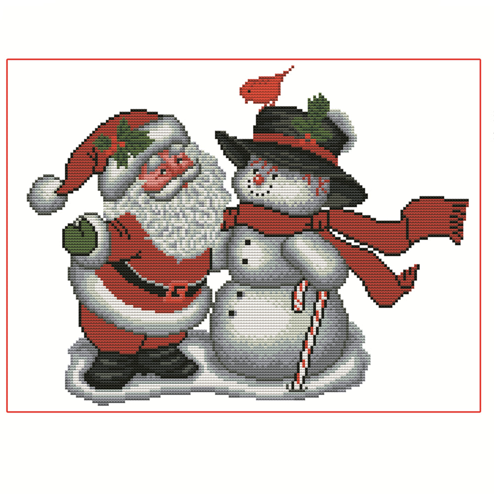 11CT Cross Stitch | Santa Claus (36x46cm)