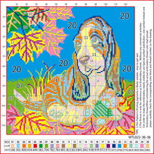 Load image into Gallery viewer, 11CT Full Cross Stitch | dog (36x36cm)
