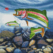 Load image into Gallery viewer, 11CT Full Cross Stitch | tuna (36x36cm)
