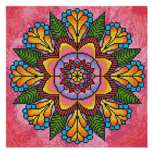 Load image into Gallery viewer, 11CT Full Cross Stitch | Mandela Flower (36x36cm)
