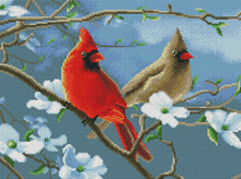 Load image into Gallery viewer, 11CT Full Cross Stitch | Red bird  (36x46cm)
