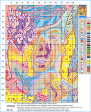 Load image into Gallery viewer, 11CT Full Cross Stitch | Character portrait illustration  (36x46cm)
