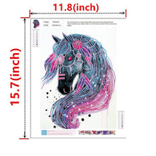 Load image into Gallery viewer, Crystal Rhinestone Diamond Painting Kit | Animal horse
