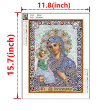 Load image into Gallery viewer, Crystal Rhinestone Diamond Painting Kit | Religious Leaders
