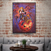 Load image into Gallery viewer, Crystal Rhinestone Diamond Painting Kit | Halloween Magic Wizard
