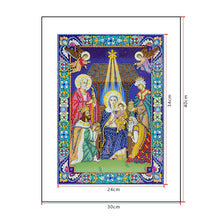 Load image into Gallery viewer, Crystal Rhinestone Diamond Painting Kit | Religious Figure Jesus
