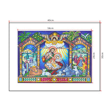 Load image into Gallery viewer, Crystal Rhinestone Diamond Painting Kit | Religious Leaders
