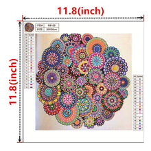 Load image into Gallery viewer, Crystal Rhinestone Diamond Painting Kit | Mandala
