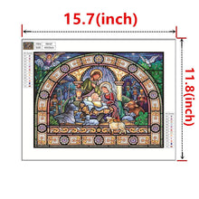 Load image into Gallery viewer, Crystal Rhinestone Diamond Painting Kit | Religious Family
