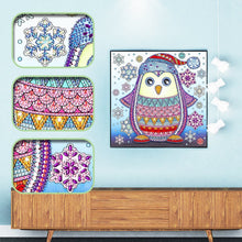 Load image into Gallery viewer, Crystal Rhinestone Diamond Painting Kit | Cute penguin

