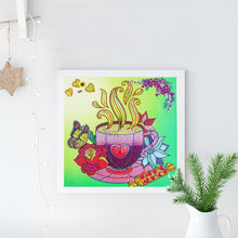 Load image into Gallery viewer, Crystal Rhinestone Diamond Painting Kit | A teacup
