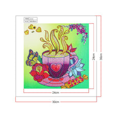 Load image into Gallery viewer, Crystal Rhinestone Diamond Painting Kit | A teacup
