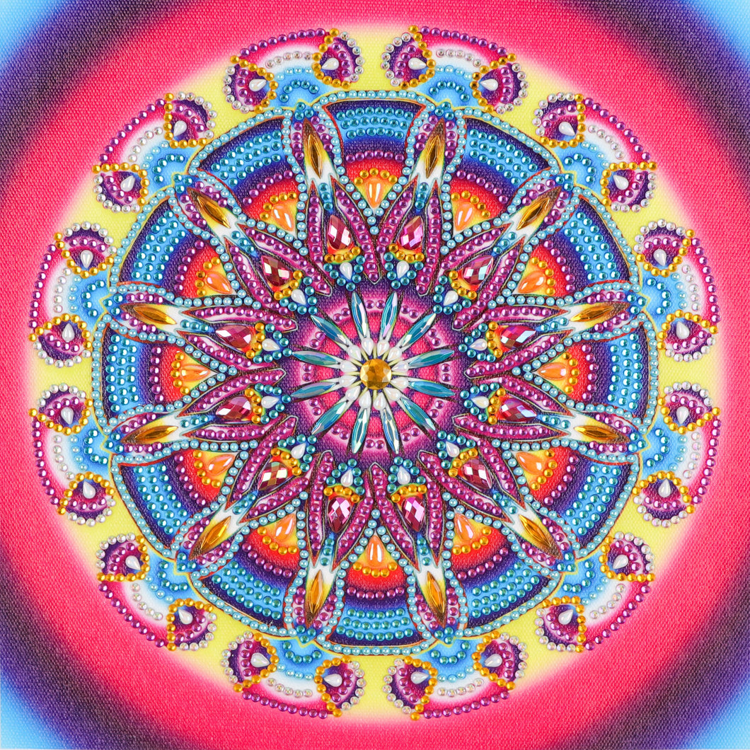Crystal Rhinestone Diamond Painting Kit | Mandala