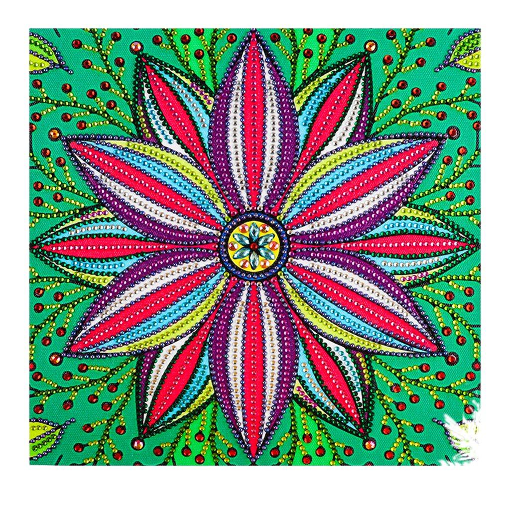 Crystal Rhinestone Diamond Painting Kit | Flower