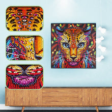Load image into Gallery viewer, Crystal Rhinestone Diamond Painting Kit | Leopard
