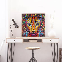Load image into Gallery viewer, Crystal Rhinestone Diamond Painting Kit | Leopard
