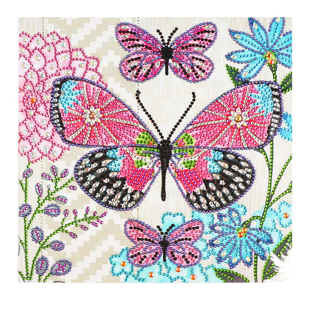 Crystal Rhinestone Diamond Painting Kit | Butterfly