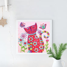Load image into Gallery viewer, Crystal Rhinestone Diamond Painting Kit | Cute cat
