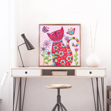 Load image into Gallery viewer, Crystal Rhinestone Diamond Painting Kit | Cute cat
