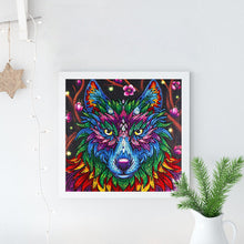 Load image into Gallery viewer, Crystal Rhinestone Diamond Painting Kit | Wolf head
