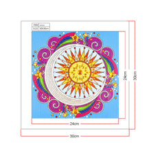 Load image into Gallery viewer, Crystal Rhinestone Diamond Painting Kit | Mandala
