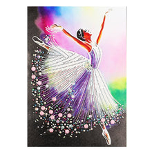 Load image into Gallery viewer, Crystal Rhinestone Diamond Painting Kit | Ballet dancer
