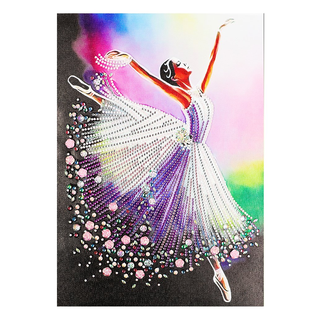 Crystal Rhinestone Diamond Painting Kit | Ballet dancer