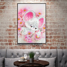 Load image into Gallery viewer, Crystal Rhinestone Diamond Painting Kit | Cute mouse
