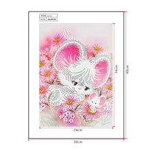 Load image into Gallery viewer, Crystal Rhinestone Diamond Painting Kit | Cute mouse
