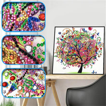 Load image into Gallery viewer, Crystal Rhinestone Diamond Painting Kit | Season Tree
