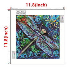 Load image into Gallery viewer, Crystal Rhinestone Diamond Painting Kit | Dragonfly

