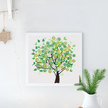 Load image into Gallery viewer, Crystal Rhinestone Diamond Painting Kit | Green tree
