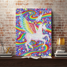 Load image into Gallery viewer, Crystal Rhinestone Diamond Painting Kit | Unicorn
