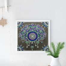 Load image into Gallery viewer, Crystal Rhinestone Diamond Painting Kit | Mandala Flower
