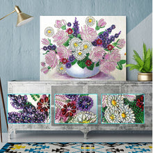 Load image into Gallery viewer, Crystal Rhinestone Diamond Painting Kit | Flowers
