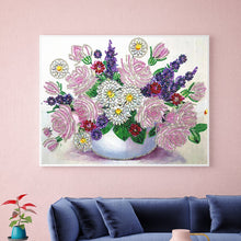 Load image into Gallery viewer, Crystal Rhinestone Diamond Painting Kit | Flowers
