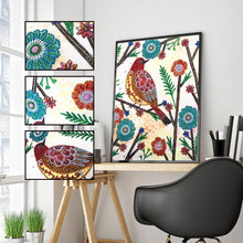 Load image into Gallery viewer, Crystal Rhinestone Diamond Painting Kit | Flowers and birds
