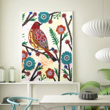 Load image into Gallery viewer, Crystal Rhinestone Diamond Painting Kit | Flowers and birds
