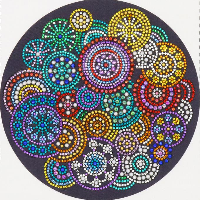 Crystal Rhinestone Diamond Painting Kit | Mandala