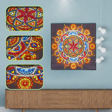 Load image into Gallery viewer, Crystal Rhinestone Diamond Painting Kit | Mandala
