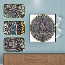 Load image into Gallery viewer, Crystal Rhinestone Diamond Painting Kit | Mandala
