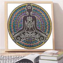 Load image into Gallery viewer, Crystal Rhinestone Diamond Painting Kit | Mandala
