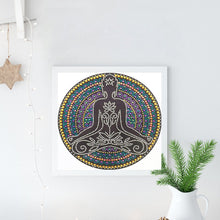 Load image into Gallery viewer, Crystal Rhinestone Diamond Painting Kit | Mandala
