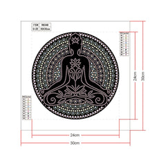 Load image into Gallery viewer, Crystal Rhinestone Diamond Painting Kit | Mandala
