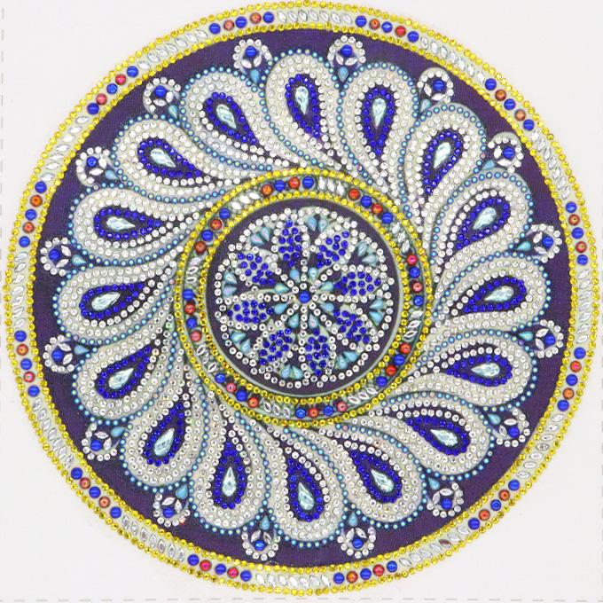 Crystal Rhinestone Diamond Painting Kit | Mandala