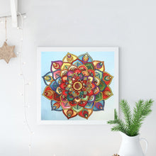 Load image into Gallery viewer, Crystal Rhinestone Diamond Painting Kit | Mandala Flower
