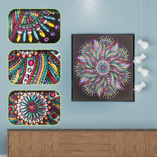 Load image into Gallery viewer, Crystal Rhinestone Diamond Painting Kit | Mandala Flower
