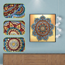 Load image into Gallery viewer, Crystal Rhinestone Diamond Painting Kit | Mandala Flower
