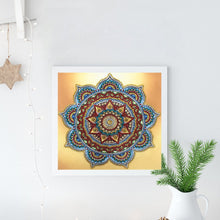 Load image into Gallery viewer, Crystal Rhinestone Diamond Painting Kit | Mandala Flower
