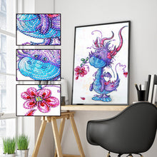 Load image into Gallery viewer, Crystal Rhinestone Diamond Painting Kit | Cute little dragon
